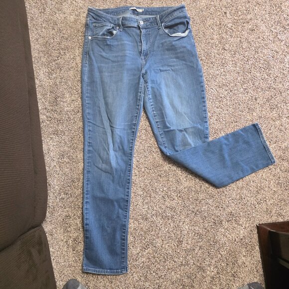 Levi’s Classic Mid Rise Skinny Jeans – Size 14 - Picture 1 of 4